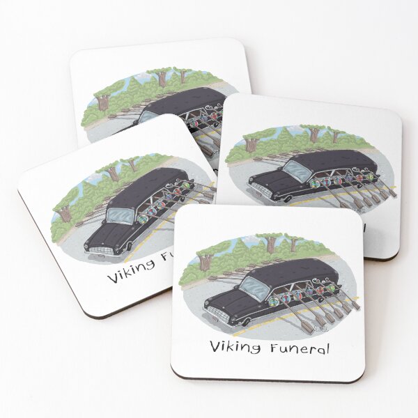 Item preview, Viking Funeral designed and sold by wanderingmelon.