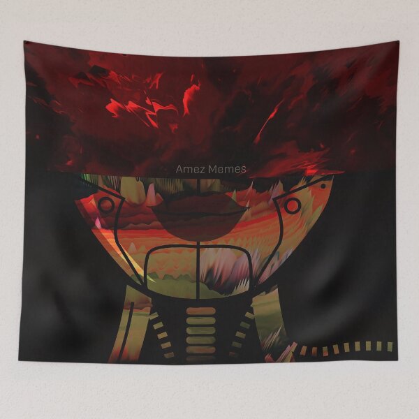 Item preview, Gorgeous Abstract Woman Fire Hair  designed and sold by AmezMemes.