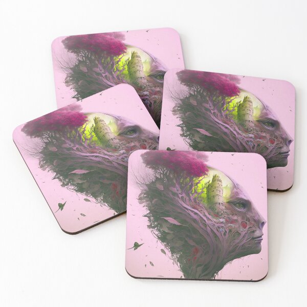 Item preview, an intriguing pink composition designed and sold by EnjoyDigitalArt.