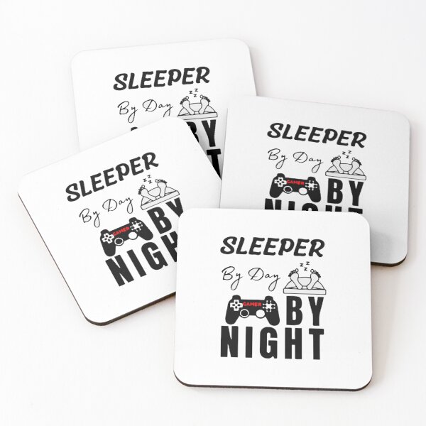 Item preview, sleeping by day gaming by night designed and sold by AME ⭐⭐⭐⭐⭐.