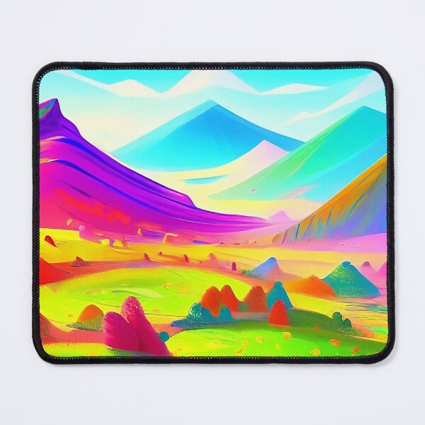 Item preview, Colorful surreal landscapes scenery with vibrant colors 45 designed and sold by vishalraifx.