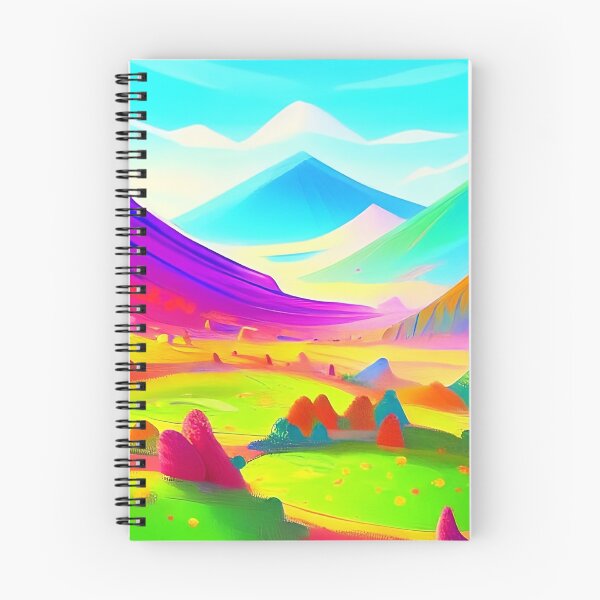 Item preview, Colorful surreal landscapes scenery with vibrant colors 45 designed and sold by vishalraifx.