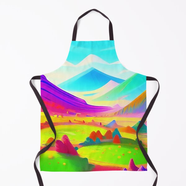 Item preview, Colorful surreal landscapes scenery with vibrant colors 45 designed and sold by vishalraifx.