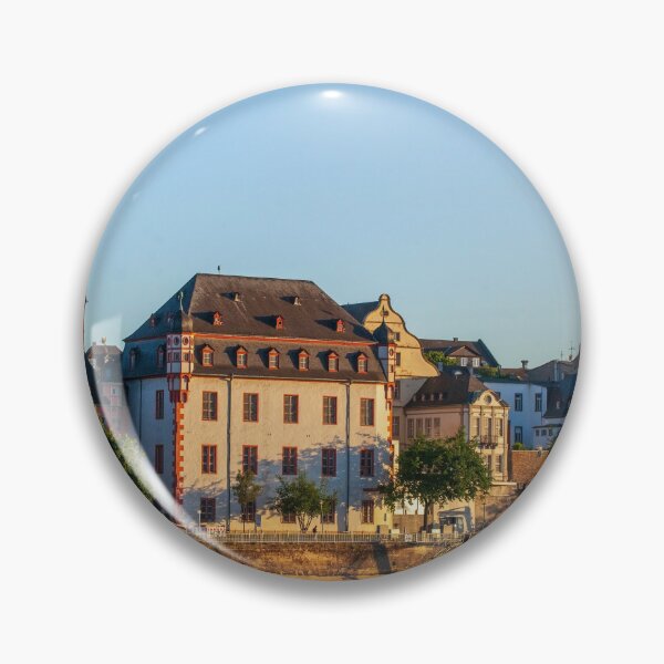 Item preview, Peter-Altmeier-Ufer on the Moselle with the old town in the evening light designed and sold by Torsten  Krüger.