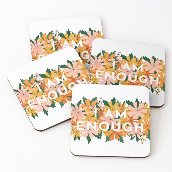 Item preview, I am enough Flowers designed and sold by BluebellPainter.