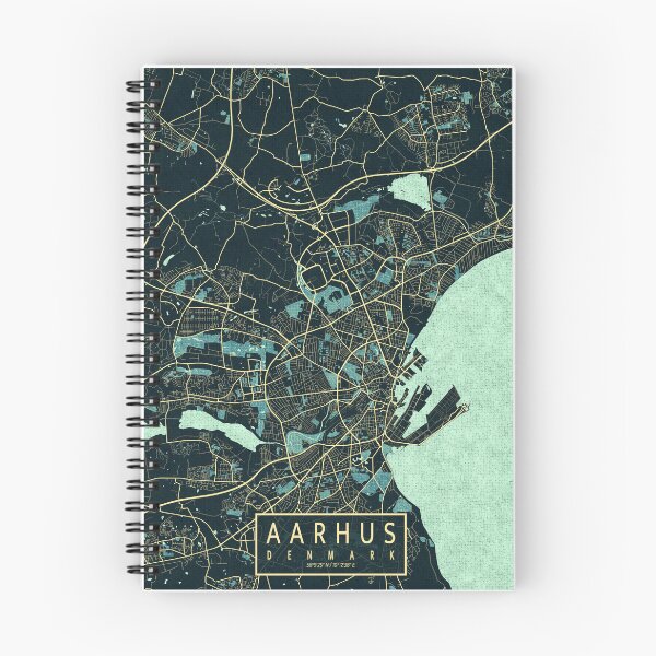 Item preview, Aarhus City Map of Denmark - Summer designed and sold by deMAP.