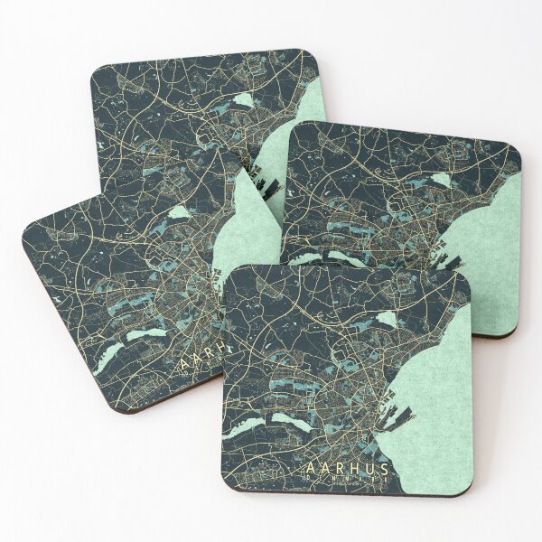 Item preview, Aarhus City Map of Denmark - Summer designed and sold by deMAP.