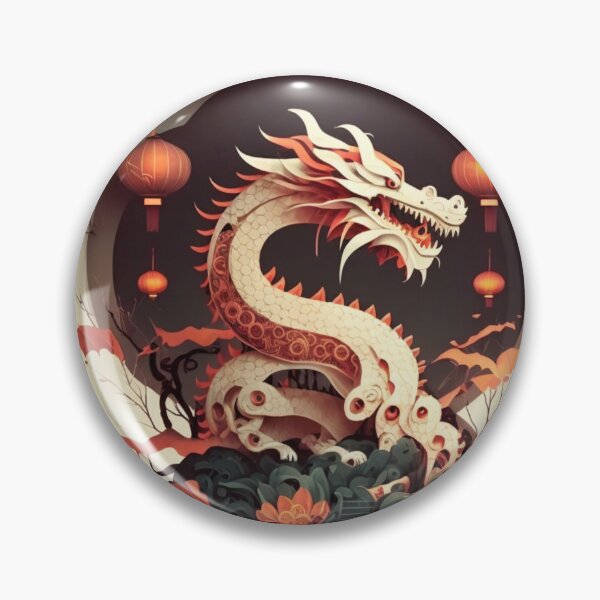 Aperçu de l'œuvre Dragon chinois  créée et vendue par Olivier Dean.