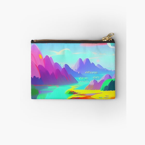 Item preview, Colorful surreal landscapes scenery with vibrant colors 46 designed and sold by vishalraifx.