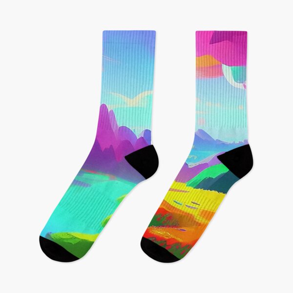 Item preview, Colorful surreal landscapes scenery with vibrant colors 46 designed and sold by vishalraifx.