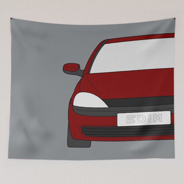 Item preview, Opel Vauxhall Corsa C Holden Barina 2000-2003 dark red color designed and sold by EdimDesign.