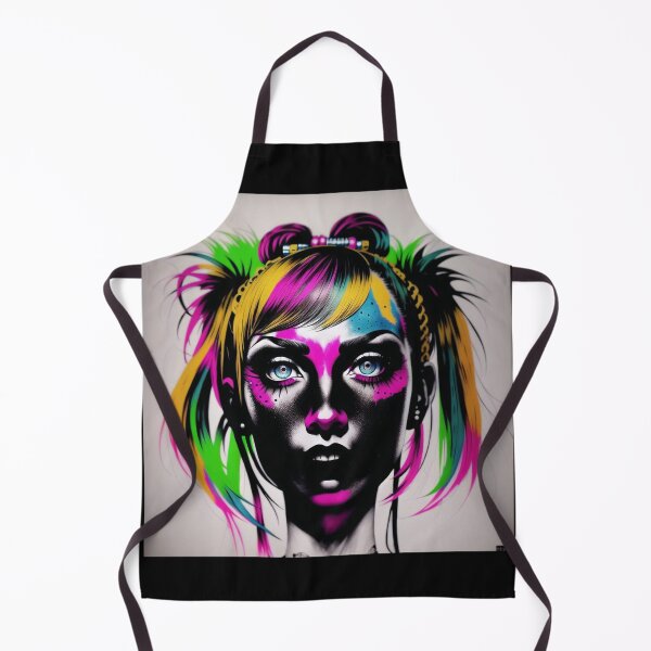 Item preview, Inkpunk girl artwork 2 designed and sold by PunkerLazar.