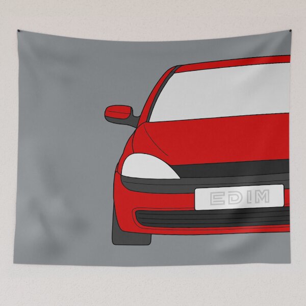 Item preview, Opel Vauxhall Corsa C Holden Barina 2000-2003 red color designed and sold by EdimDesign.
