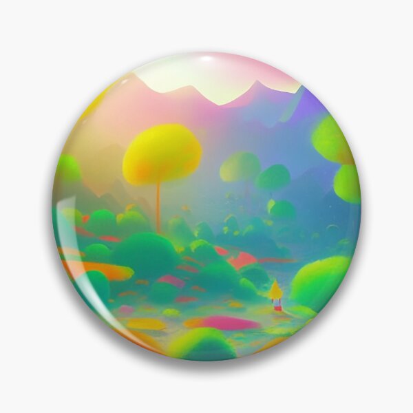 Item preview, Colorful surreal landscapes scenery with vibrant colors 47 designed and sold by vishalraifx.