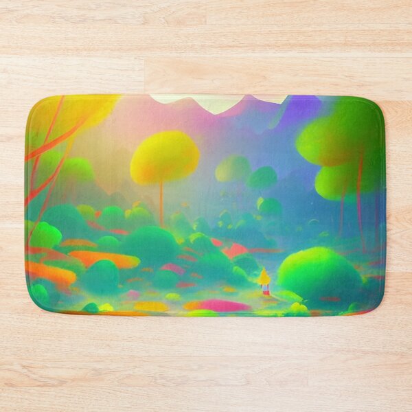 Item preview, Colorful surreal landscapes scenery with vibrant colors 47 designed and sold by vishalraifx.
