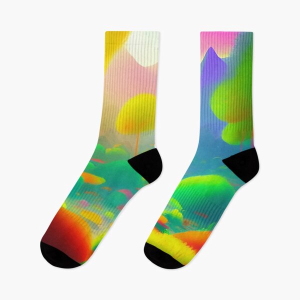 Item preview, Colorful surreal landscapes scenery with vibrant colors 47 designed and sold by vishalraifx.