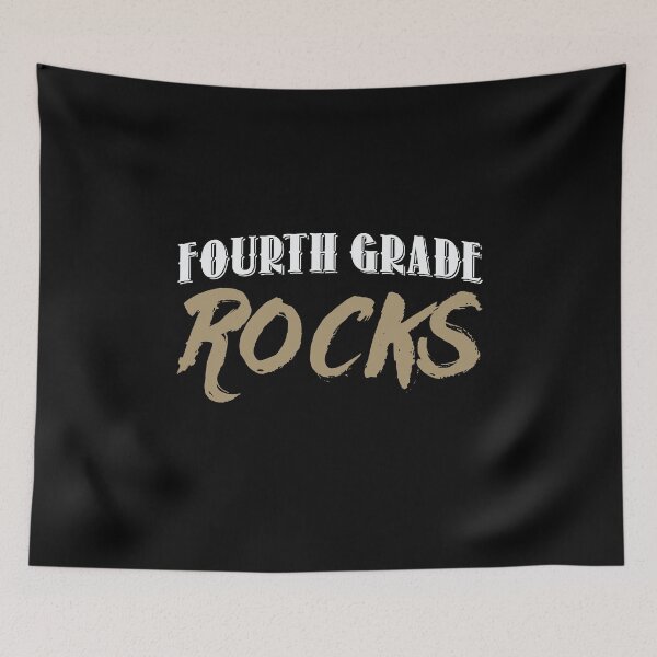 Item preview, Fourth Grade Rocks Back To School First Day  designed and sold by BUBLTEES.