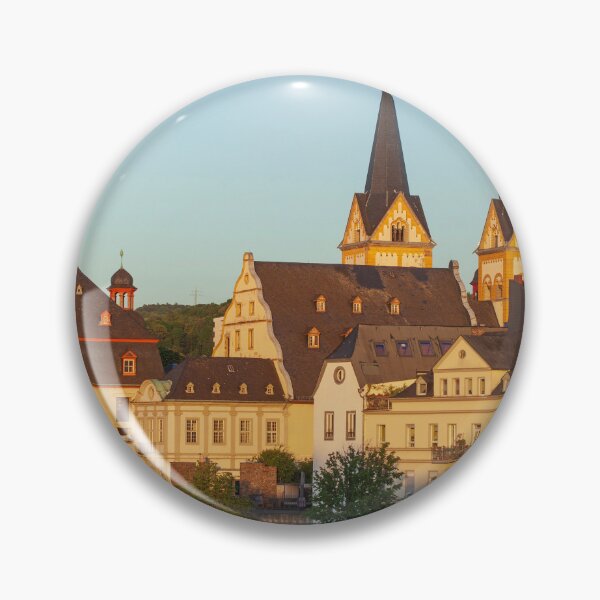 Item preview, Peter-Altmeier-Ufer on the Moselle with the old town in the evening light designed and sold by Torsten  Krüger.