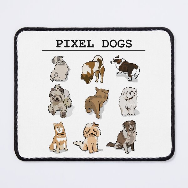 Item preview, Cute pixel dogs designed and sold by EfesStudio.