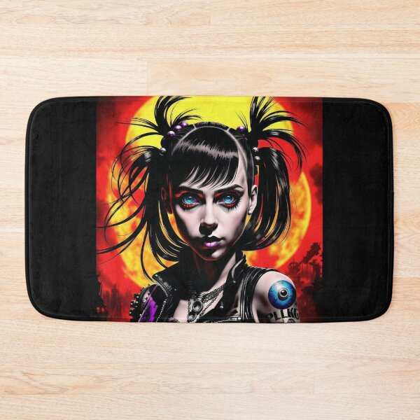 Item preview, Inkpunk girl artwork 3 designed and sold by PunkerLazar.