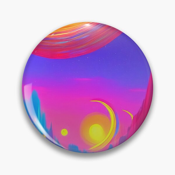 Item preview, Colorful surreal landscapes scenery with vibrant colors 49 designed and sold by vishalraifx.