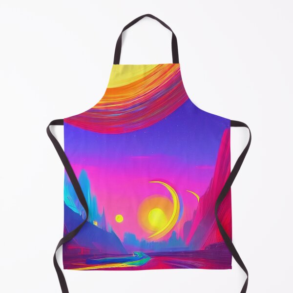 Item preview, Colorful surreal landscapes scenery with vibrant colors 49 designed and sold by vishalraifx.