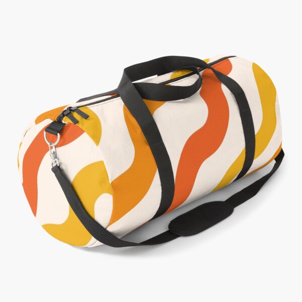 Item preview, Retro style groovy waves pattern in orange, yellow and red designed and sold by Yasminepatterns .