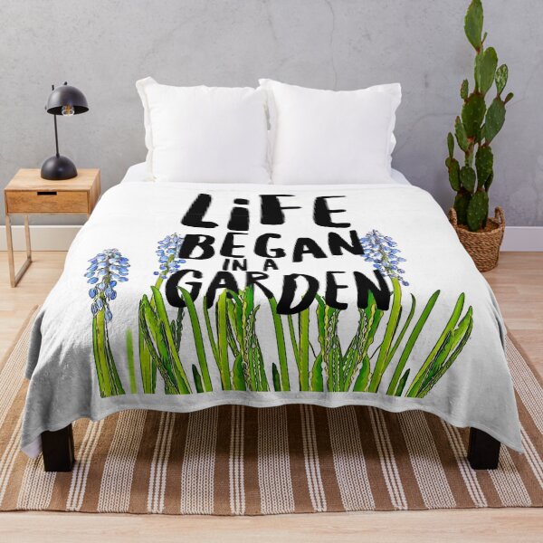 Artikelvorschau, Das Leben begann in einem Garten Hyazinthen Gartenarbeit entworfen und verkauft von Kalli-design.