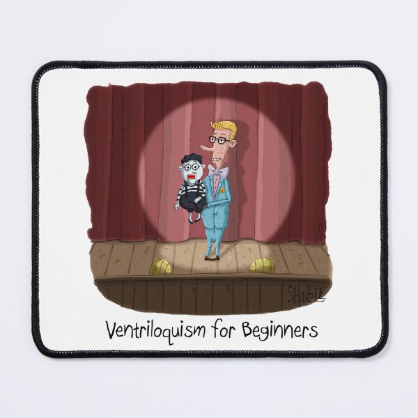 Item preview, Ventriloquism for Beginners designed and sold by wanderingmelon.