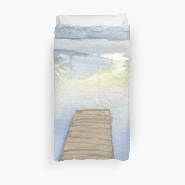 On the Boardwalk Duvet Cover