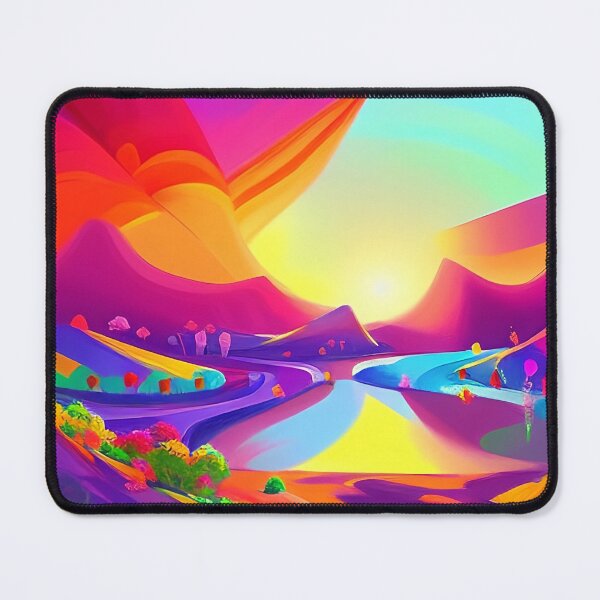 Item preview, Colorful surreal landscapes scenery with vibrant colors 50 designed and sold by vishalraifx.