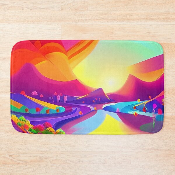 Item preview, Colorful surreal landscapes scenery with vibrant colors 50 designed and sold by vishalraifx.