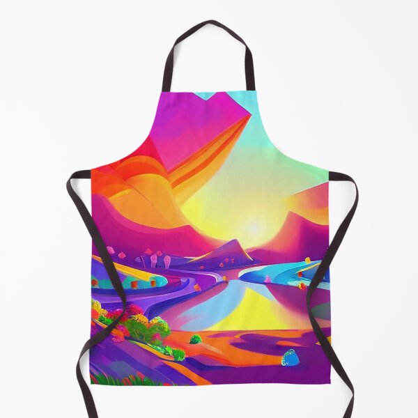 Item preview, Colorful surreal landscapes scenery with vibrant colors 50 designed and sold by vishalraifx.