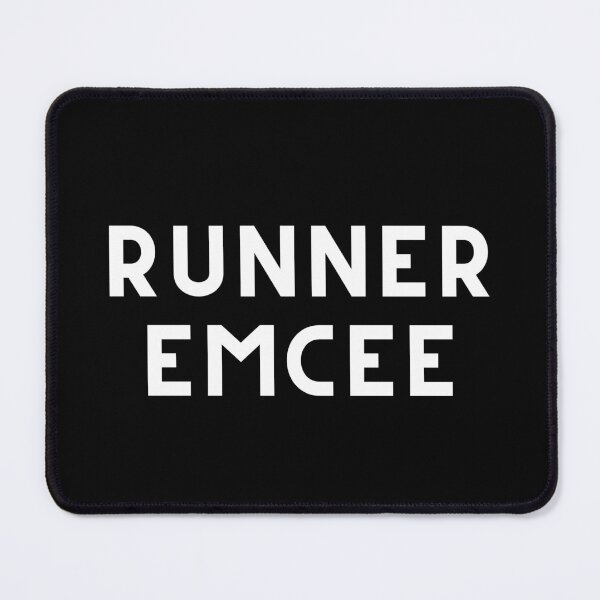 Item preview, Runner Emcee designed and sold by Runner's High.