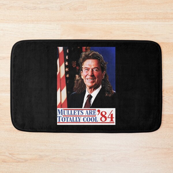 Item preview, Ronald Reagan 40th president mullets are cool bootleg designed and sold by Captain-Jackson.