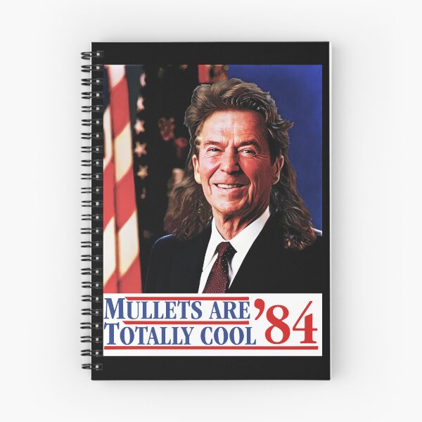 Item preview, Ronald Reagan 40th president mullets are cool bootleg designed and sold by Captain-Jackson.