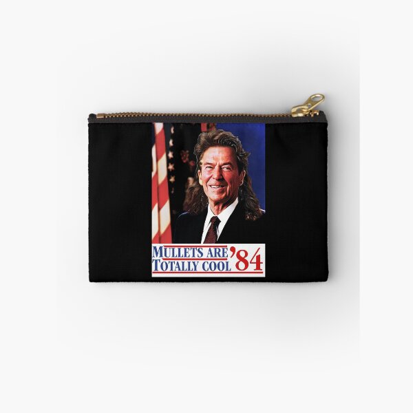 Item preview, Ronald Reagan 40th president mullets are cool bootleg designed and sold by Captain-Jackson.