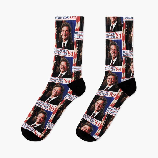 Item preview, Ronald Reagan 40th president mullets are cool bootleg designed and sold by Captain-Jackson.