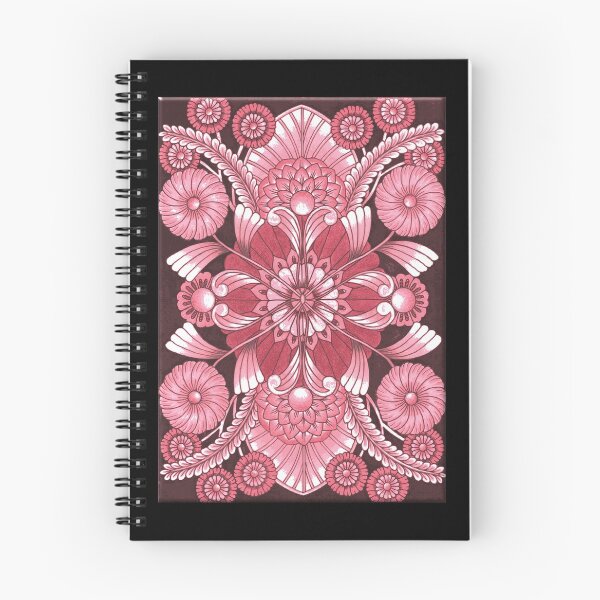 Item preview, Moonlit Fantasy Flower Garden - Pink  designed and sold by CLAldridgeArt.