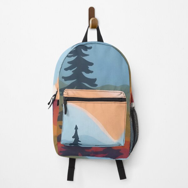 Item preview, Bring the Beauty of the Mountains into Your Home with Our Minimalist Landscape Mountain Trees Prints designed and sold by supeart.