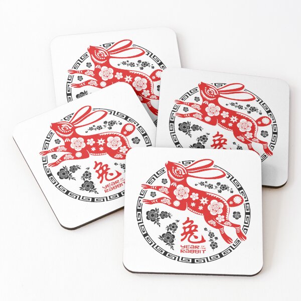 Item preview, Year Of The Rabbit Chinese New Year 2023 designed and sold by designandclouds.