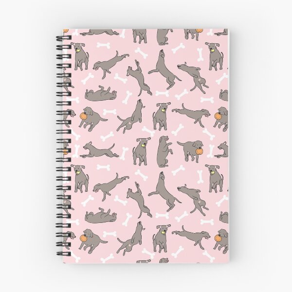 Item preview, Playing Silver Lab Labrador Retriever - Pink Background designed and sold by Lulupainting.
