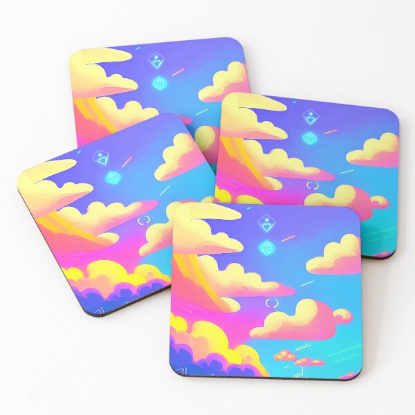 Item preview, Colorful surreal landscapes scenery with vibrant colors 52 designed and sold by vishalraifx.