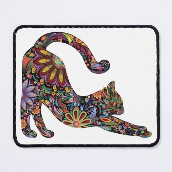 Item preview, Cat Stretching in a Garden designed and sold by YesterCool Designs.