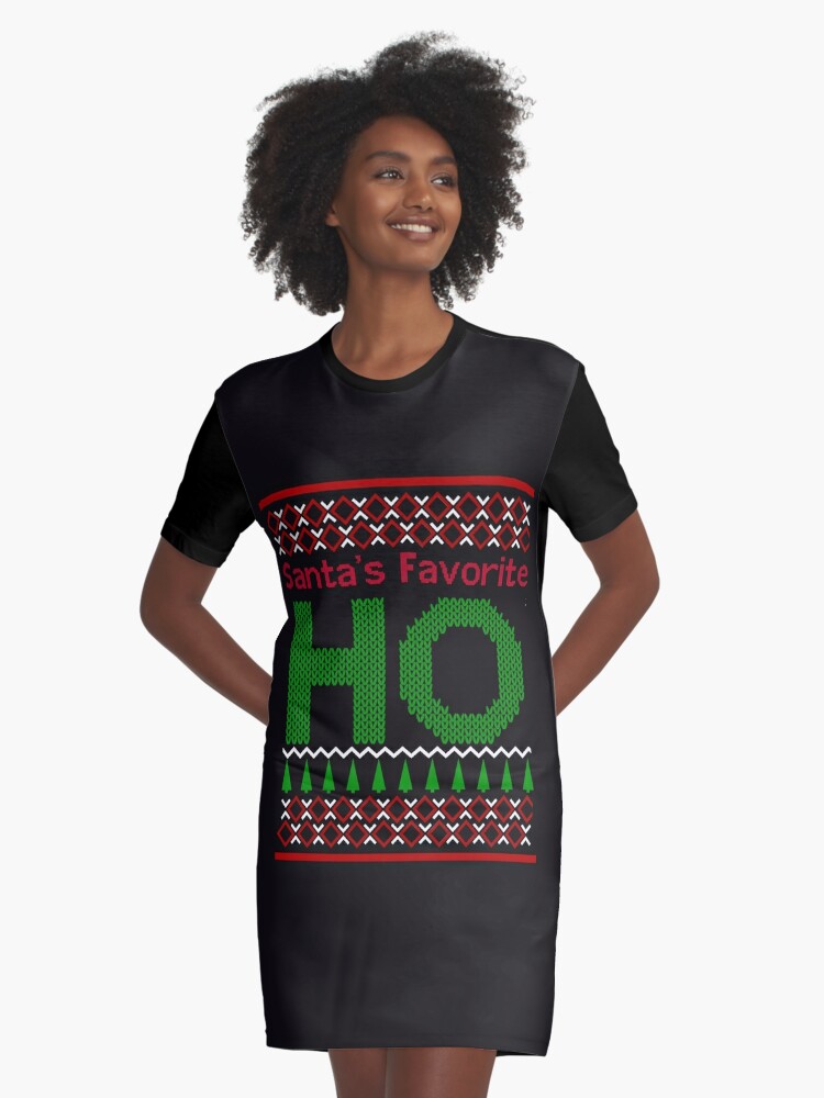 womens christmas jersey dress