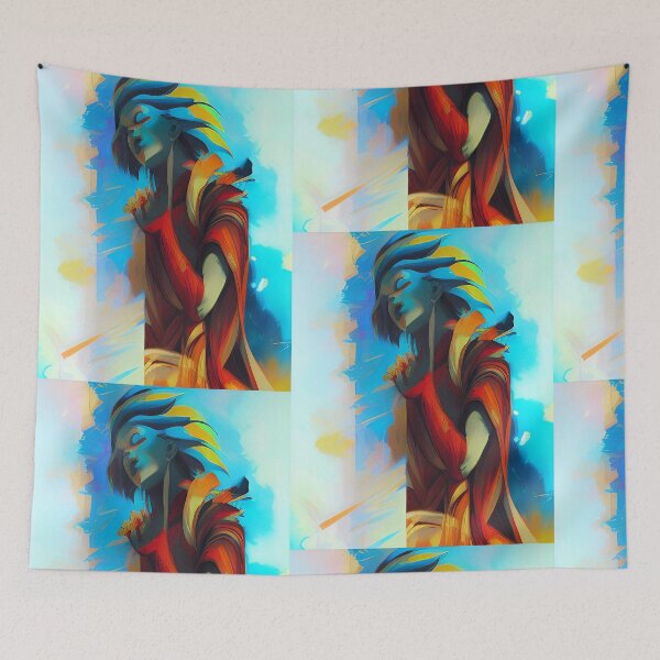 Item preview, Beautiful Woman Artwork. Wallartwork designed and sold by Neo-Expression.