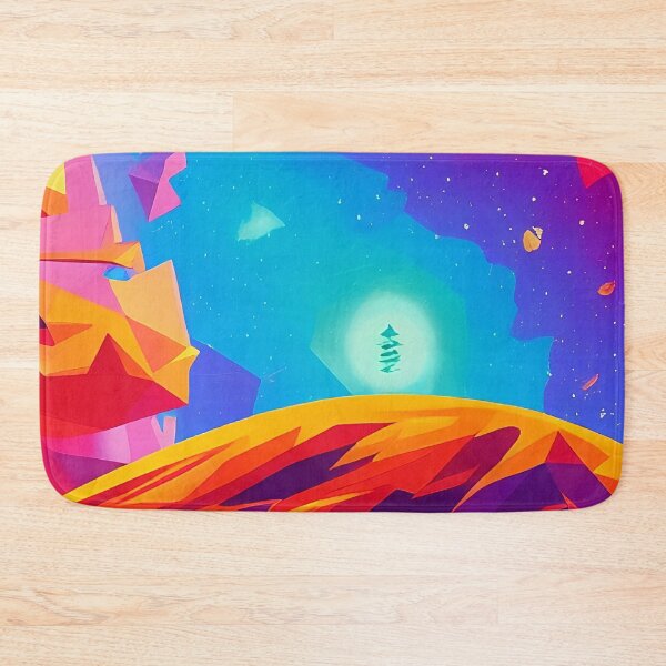 Item preview, Colorful surreal landscapes scenery with vibrant colors 53 designed and sold by vishalraifx.