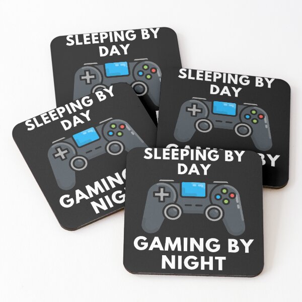 Item preview, Sleeping By Day Gaming By Night designed and sold by egmor.