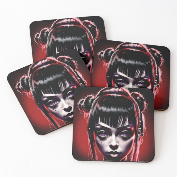 Item preview, Inkpunk girl artwork 5 designed and sold by PunkerLazar.