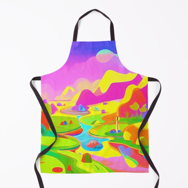 Item preview, Colorful surreal landscapes scenery with vibrant colors 55 designed and sold by vishalraifx.